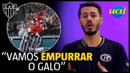 Atlético: Fael pede 'último apoio' da torcida no ano