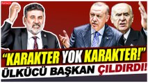 Remzi Çayır AKP HDP görüşmesiyle ilgili Cumhurbaşkanı Erdoğan'ın ve Devlet Bahçeli'nin tutumlarını eleştirdi: Karakter yok karakter!