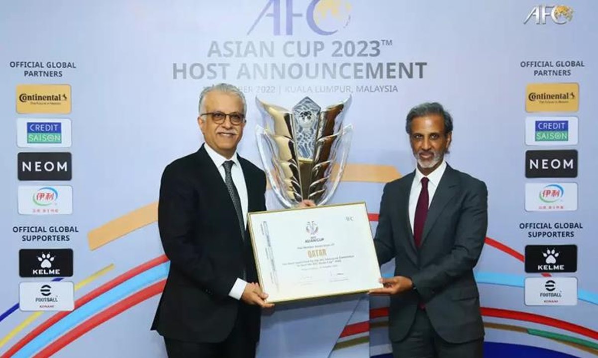قطر تستضيف كأس آسيا لكرة القدم 2023