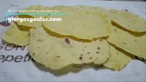 Homemade Tortilla, Quick And Easy Recipe / Σπιτικές Τορτίγιες