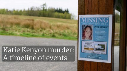 Katie Kenyon murder timeline