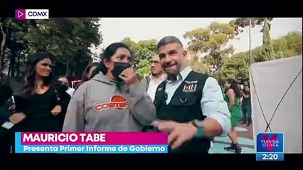 Mauricio Tabe presenta su primer informe de gobierno y destaca el apoyo a las mujeres