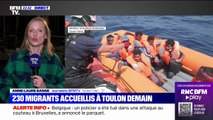 Les 230 migrants à bord de l'Ocean Viking doivent accoster dans le port militaire de Toulon ce vendredi en fin de matinée