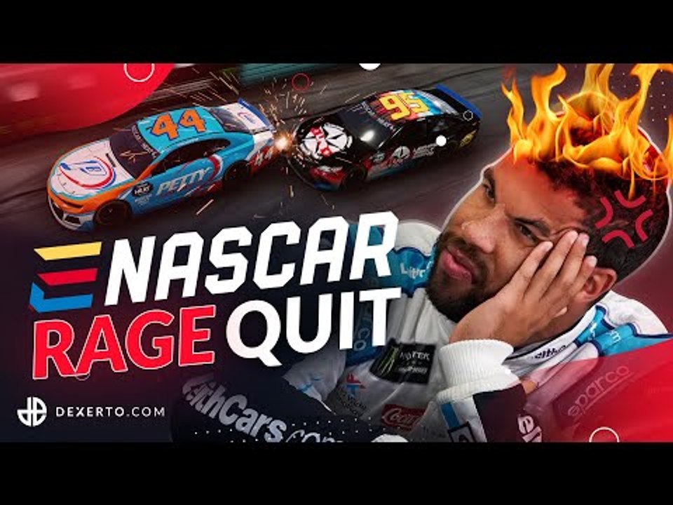 Bubba Wallace RAGE QUITS in iRacing to lose NASCAR sponsor