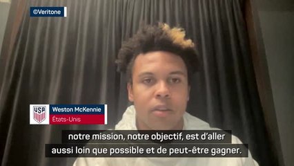États-Unis - McKennie : "Notre mission est d'aller aussi loin que possible"