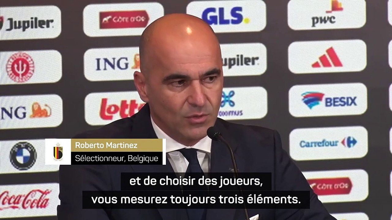 Belgique - Martinez : "Eden Hazard, je le vois plus engagé que jamais"