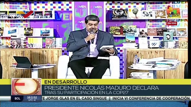 Pdte. Nicolás Maduro califica la Feria Internacional del Libro de Venezuela como un evento esperado