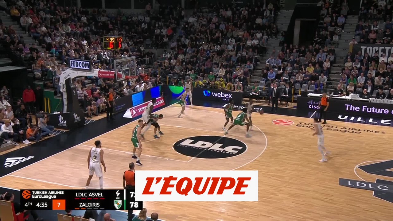 Les cinq passes décisives de De Colo contre Kau...