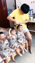 Cute three babies #fun #lovable videos