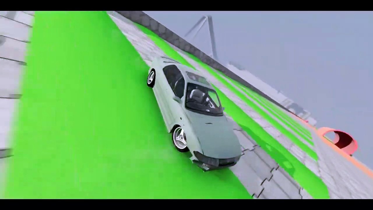 Speed Cars Vs 100+ Long Speed bumps #6 BeamNG Drive