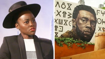 Lupita Nyong’o Says Chadwick’s Widow Inspired Her Performance in ‘Wakanda Forever’ | THR Interview