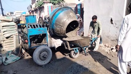 Concrete Road banane ka tarika Aur is per kitni mehnat ki jaati hai
