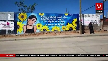 Ariadna Fernanda queda plasmada en mural de Baja California: "guardo tu sonrisa en mis ojos"