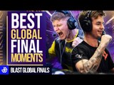 S1mple & dev1ce DOMINATE! Top 10 BLAST Global Final Moments
