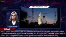 Monster NASA Rocket Stands Up To Hurricane Nicole Before First Artemis Launch - 1BREAKINGNEWS.COM