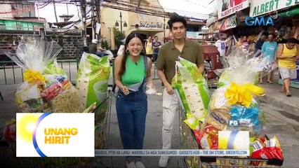 Instant aguinaldong groceries mula sa Unang Hirit | Unang Hirit