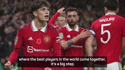 World Cup 'may not benefit' Argentina wonderkid Garnacho - Ten Hag