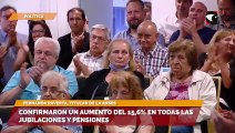 “Podemos decir con tranquilidad que las jubilaciones le ganan a la inflación”