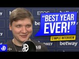 S1mple on NAVI Era & “Best Year of His Career” | BLAST CSGO Interview