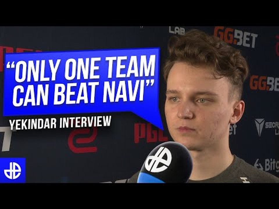 YEKINDAR: "The Only Team That Can Beat NAVI Is Gambit" PGL CSGO Major