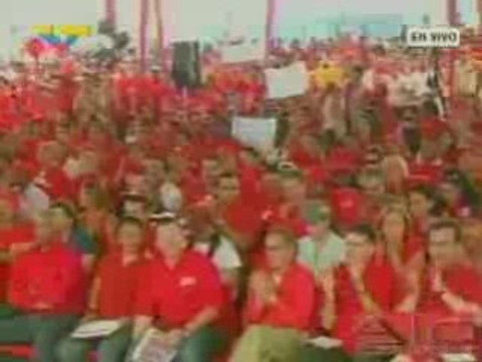 Chavez candidatos PSUV