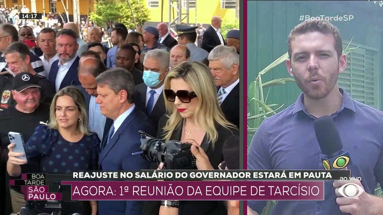 Primeira reunião da equipe de Tarcísio acontece em SP 16/11/2022 15:58:22