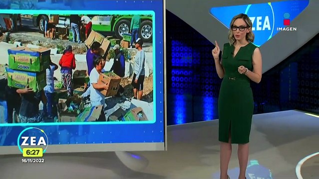 Saquean tráiler volcado en San Cristóbal de las Casas, Chiapas