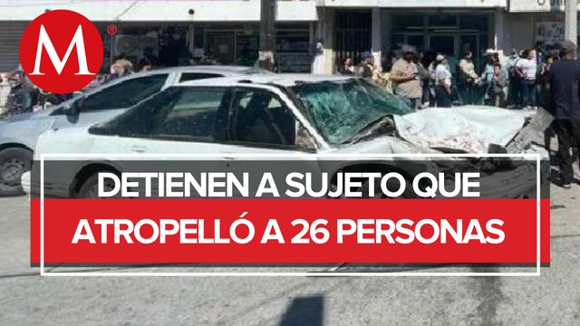 Responsable de atropellar a 26 adultos mayores en Tamaulipas ya fue detenido