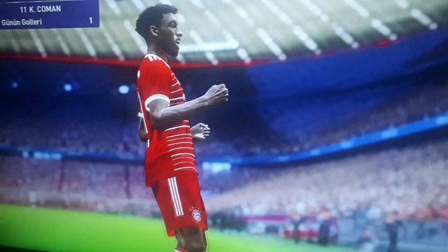 Kingsley Coman Lucky Goal (FC Bayern München - Manchester United FC PES 2021)