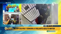 Adulto mayor de 70 años agredido y denigrado por una mujer, pide ayuda