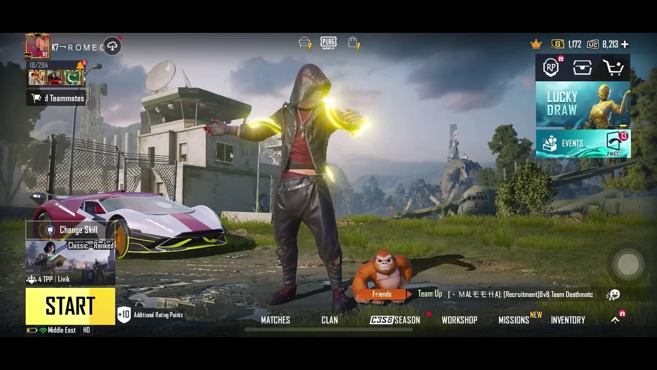 Mythic in 300 UC _New Discovery Event _ Messi x PUBGM _New Update 2.3 _BGMI(1080P_HD)