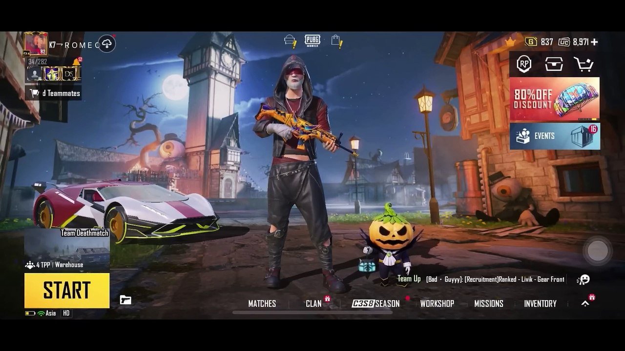 M17 Royal Pass Mythics Outfit Look _ 3 New Mythic Lobbies _ New Update 2.3 _PUBGM_BGMI(1080P_HD)