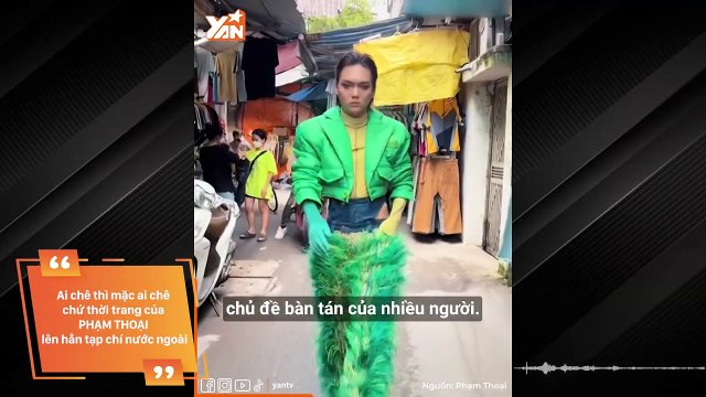 Ai chê thì chê, TikToker Phạm Thoại được lên tạp chí nước ngoài: Cứ âm thầm tạo sự chú ý