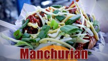 Delicious Indo - Chinese Dish Manchurian In Mumbai Street Style