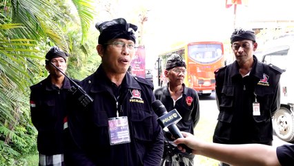 Bankamda Desa Adat Peminge Bantu Pengamanan Penyambutan Tamu VVIP KTT G20 Di Hotel Apurva Kempinski