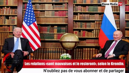 GUERRE EN UKRAINE : Poutine clarifie ses relations avec les Etats-Unis.