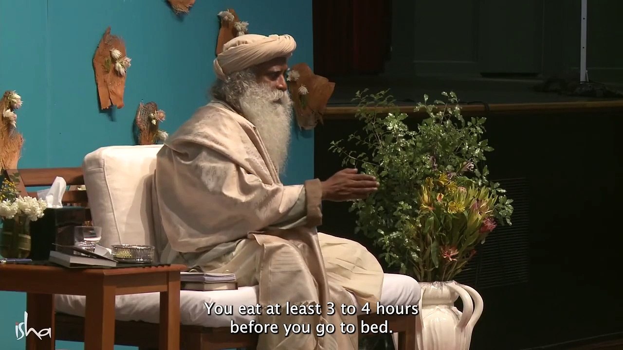 Do These 5 Things Before Going to Bed – Sadhguru