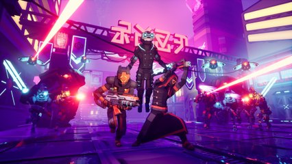 ArcRunner - Ankündigungstrailer des Koop-Shooters im Cyberpunk-Setting