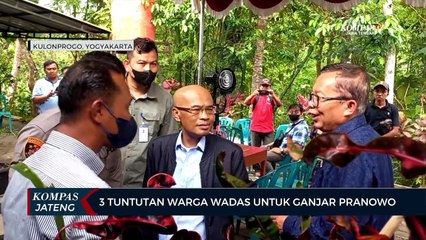 3 Tuntutan Warga Wadas Untuk Ganjar Pranowo