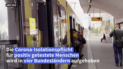 Isolationspflicht für Corona-Positive in vier Bundesländern aufgehoben