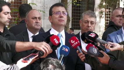 Hakkında siyasi yasak ve hapis cezası istenen İmamoğlu: Bugün net olarak beraat beklerdim
