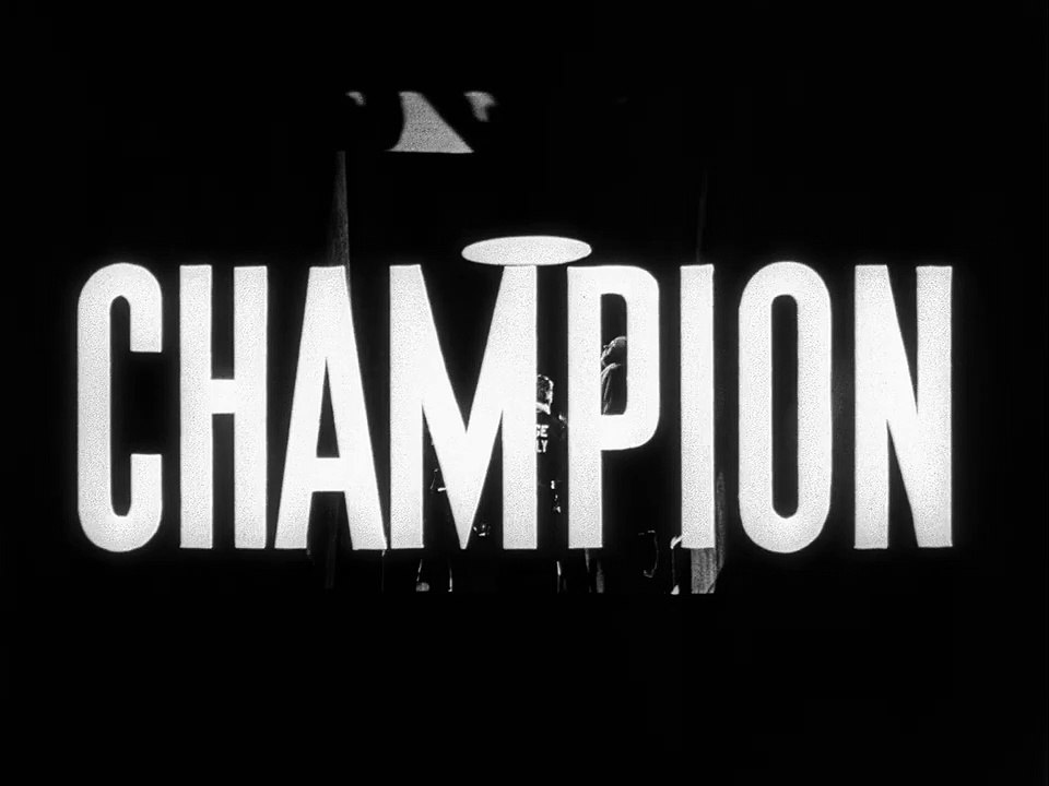 Le Champion Bande-annonce (EN) - Vidéo Dailymotion