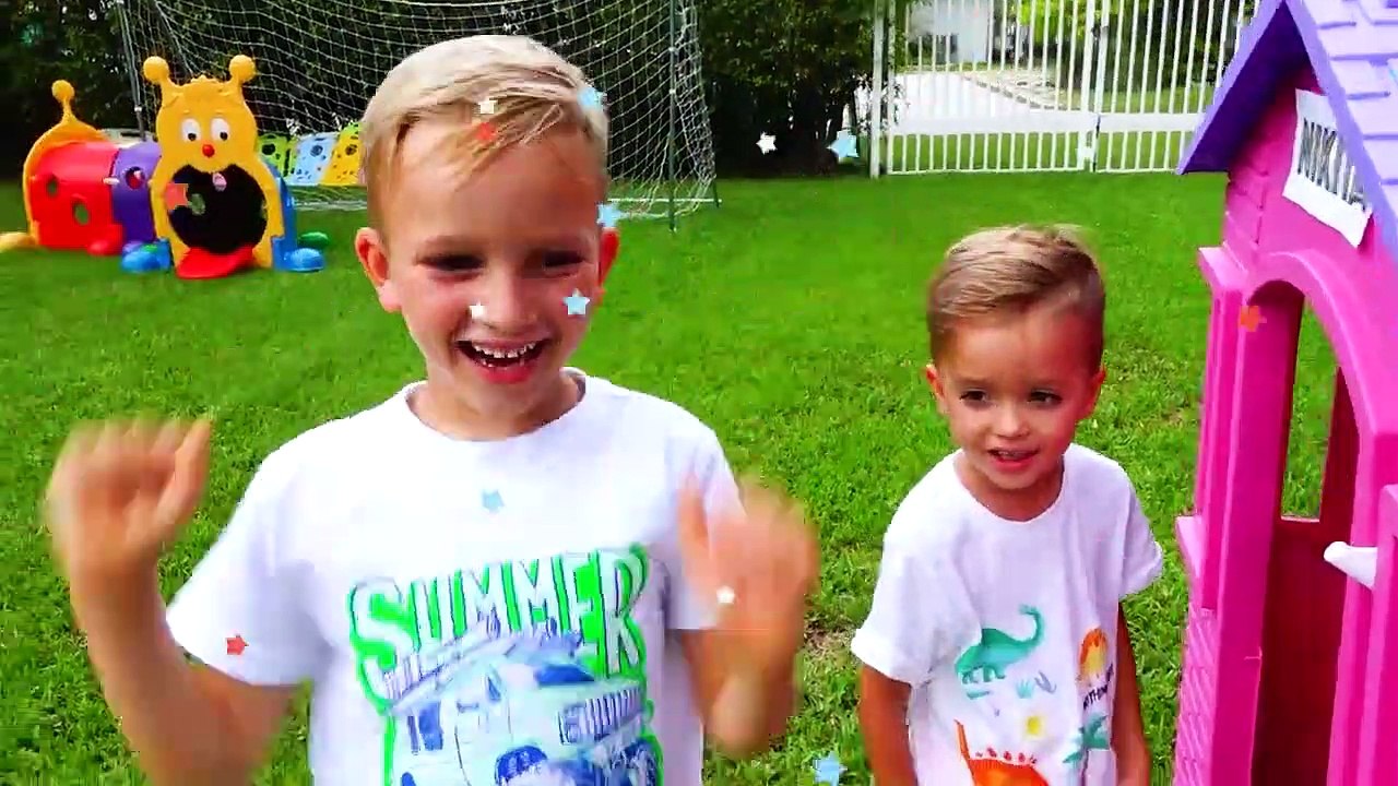 Vlad et Niki construisent une maison gonflable et d'autres histoires amusantes pour les enfants - Vlad and Nikita New Episodes 2023 videos for kids - Vlad and Niki YouTube new series 2022