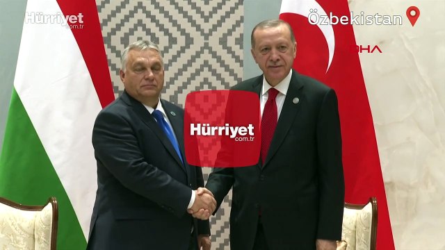Cumhurbaşkanı Erdoğan, Macaristan Başbakanı Orban ile bir araya geldi