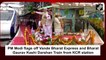 PM Modi flags off Vande Bharat Express and Bharat Gaurav Kashi Darshan Train from KCR station