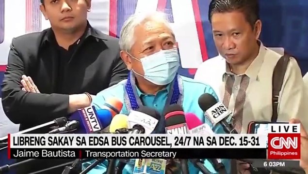 Libreng sakay sa EDSA Bus Carousel, 24/7 na sa Dec. 15-31