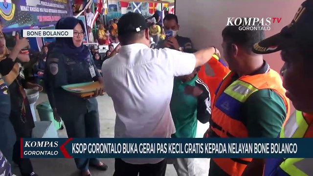 KSOP Gorontalo Buka Gerai Pas Kecil Gratis Kepada Nelayan Bone Bolango