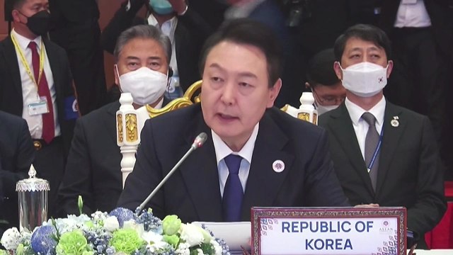 尹 자유 평화 번영의 인도-태평양 ...아세안회의서 전략 발표 / YTN