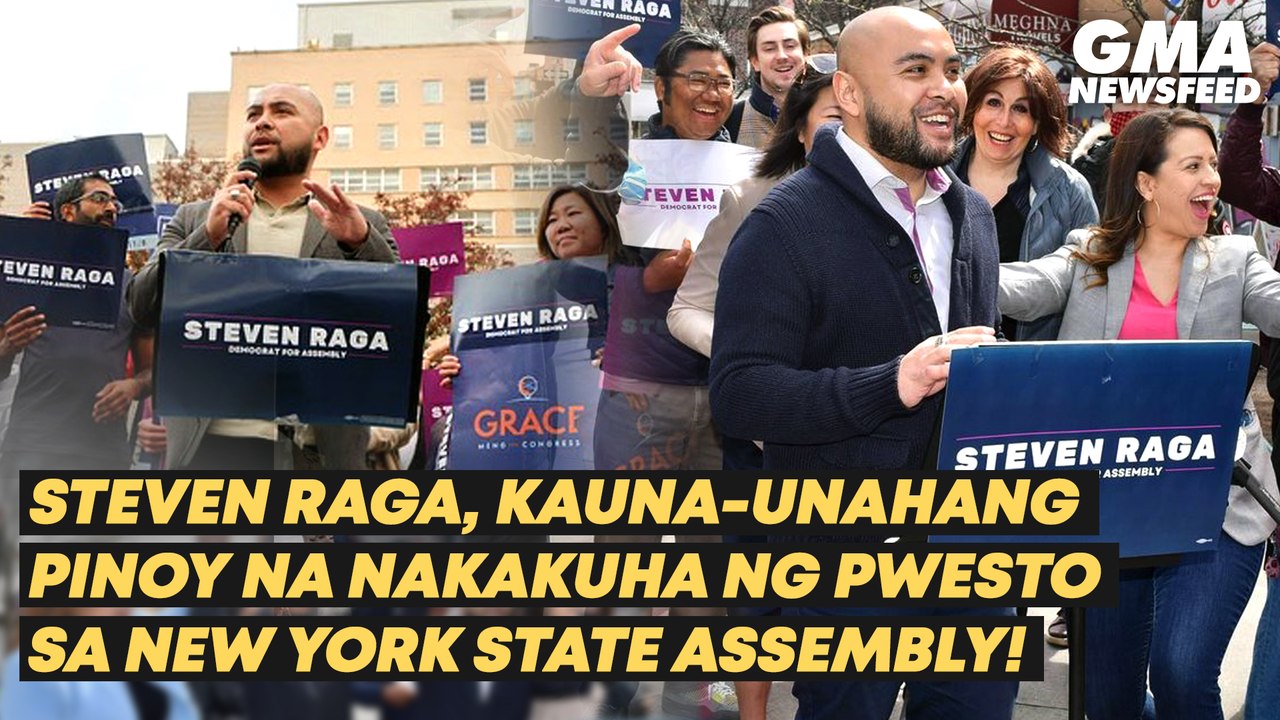 Steven Raga, first Filipino to be elected in the New York State Assembly! | GMA News Feed