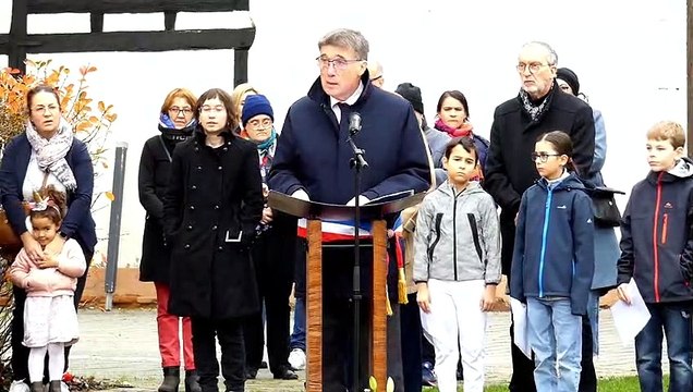 Brumath Discours de Etienne Wolf du 11 novembre 2022